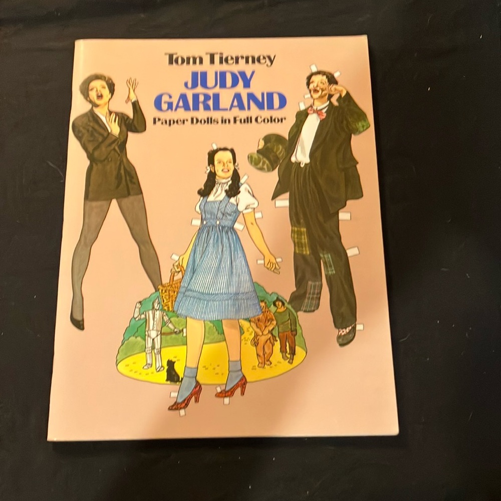 Vintage Judy Garland Paper Doll Book 1982